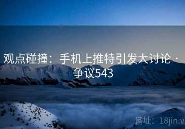 观点碰撞：手机上推特引发大讨论 · 争议543