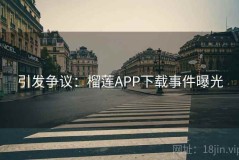 引发争议：榴莲APP下载事件曝光