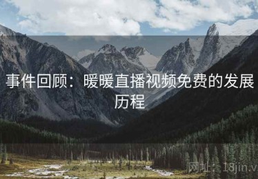 事件回顾：暖暖直播视频免费的发展历程