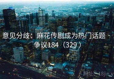 意见分歧：麻花传剧成为热门话题 · 争议184（329 ）