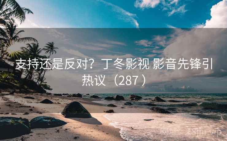 支持还是反对？丁冬影视 影音先锋引热议（287 ）
