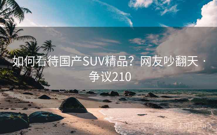 如何看待国产SUV精品？网友吵翻天 · 争议210
